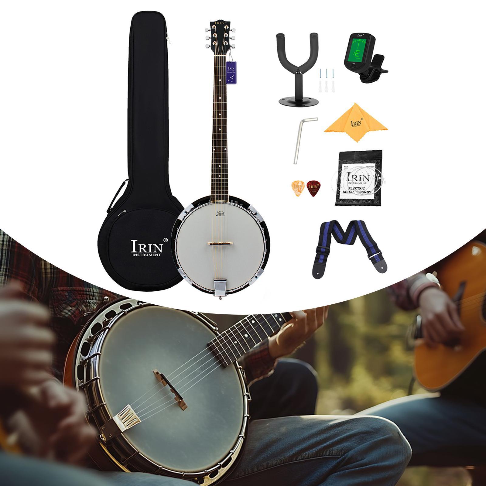Musical Instrument Banjo - Banjo 93 cm z torbą, dodatkowymi