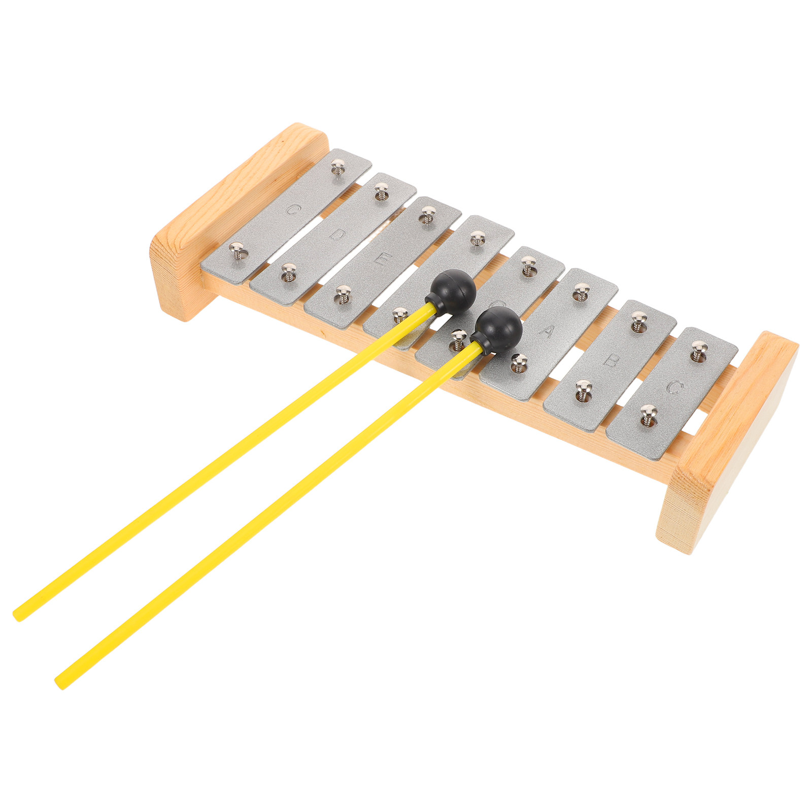 Musical Instrument Glockenspiel - 8-tonowy aluminiowy glockenspiel ksylofon dla dzieci,
