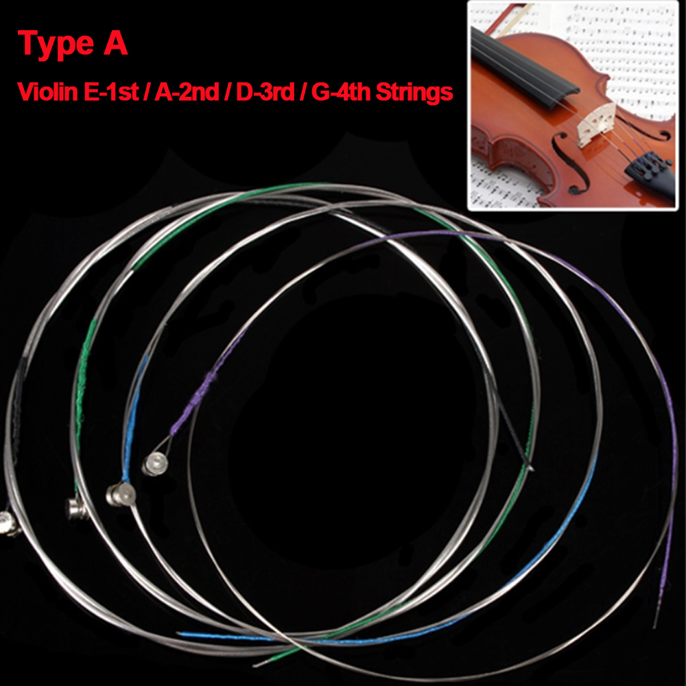 Musical Instrument Set - 4 sztuki / zestaw strun skrzypcowych