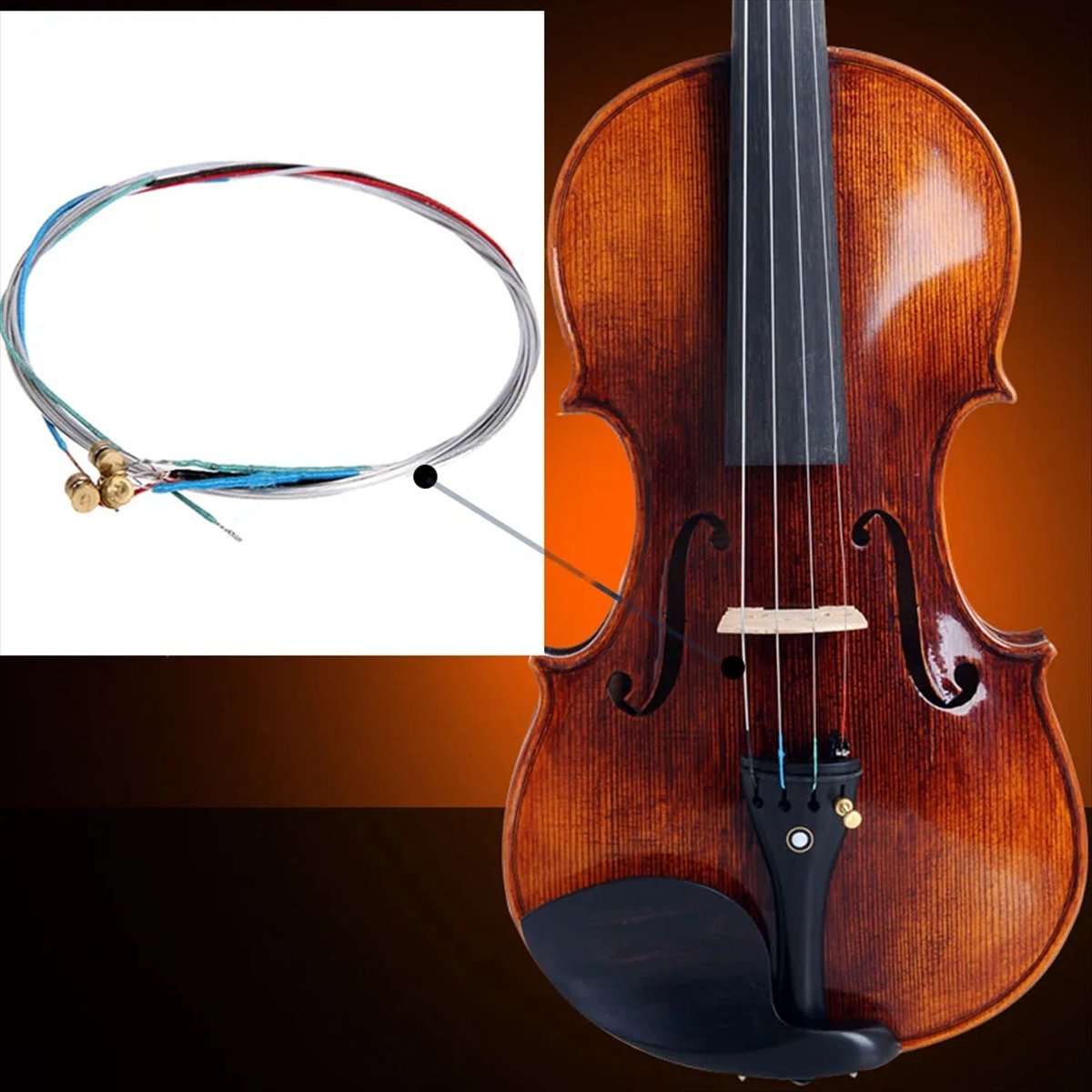 Musical Instrument Set - Struny do skrzypiec ABPF 4/4 Profesjonalny