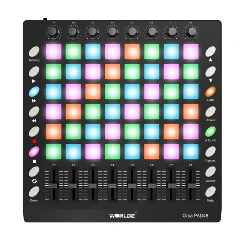 Musical Instrument Synthesizer - Kontrolery MIDI ORCA PAD48 PRO &