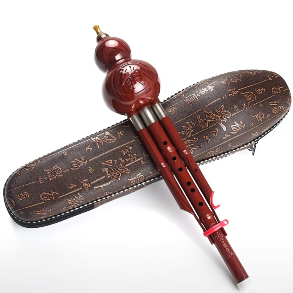 Flet z tykwy Hulusi w stroju C – Musical Instrument With A recenzja i cena
