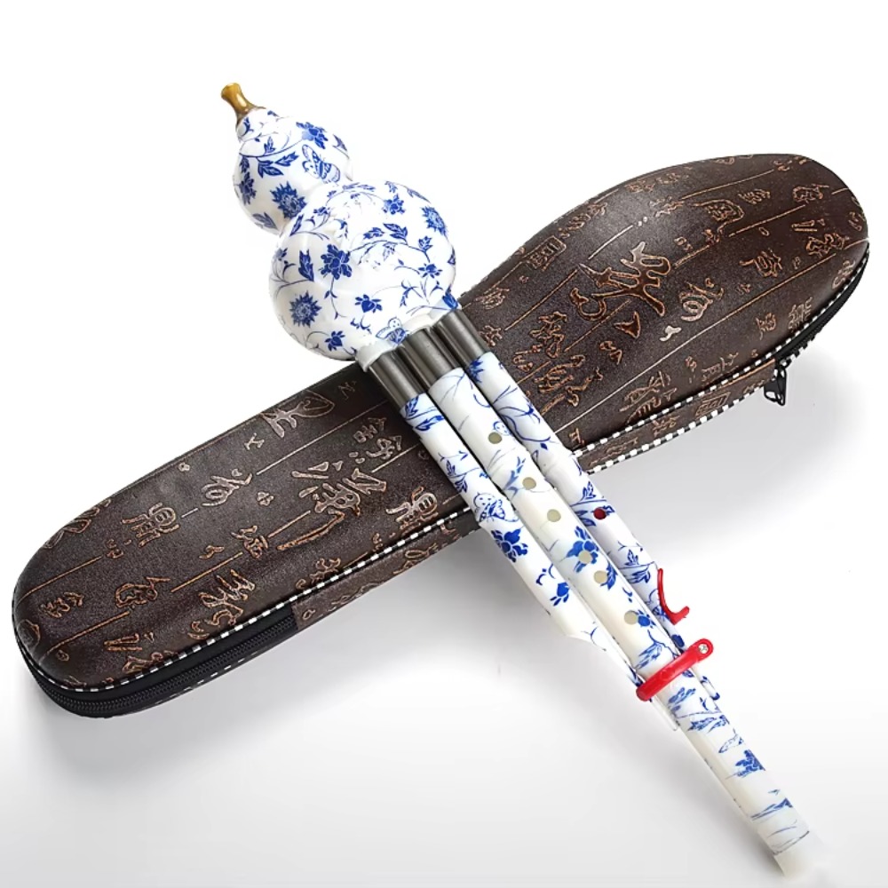 Flet z tykwy Hulusi w stroju C – Musical Instrument With A recenzja i cena