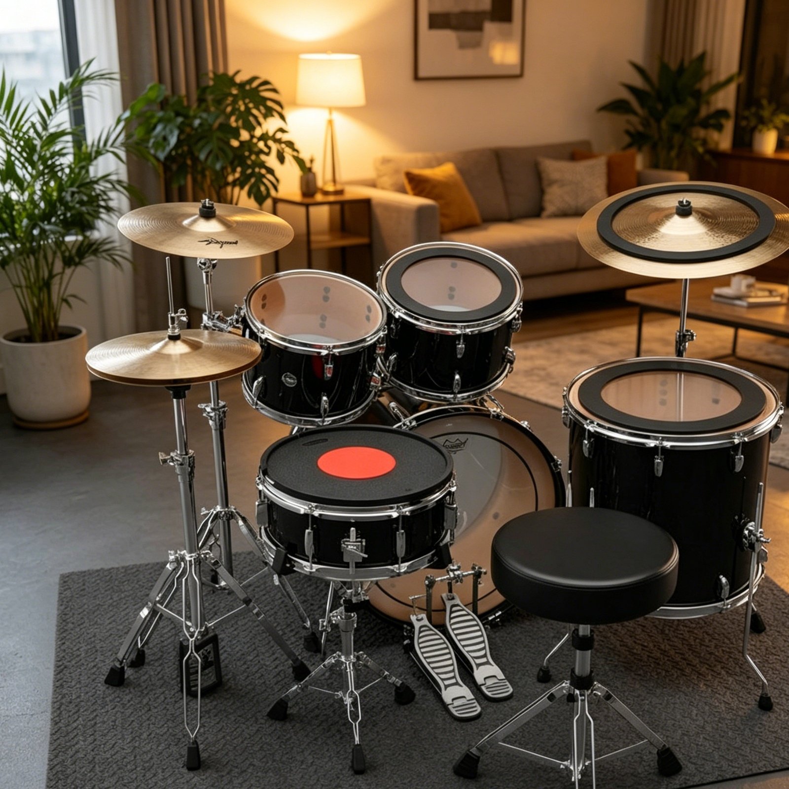 Gumowe tłumiki do bębnów i tal – Musical Instrument Set recenzja i cena