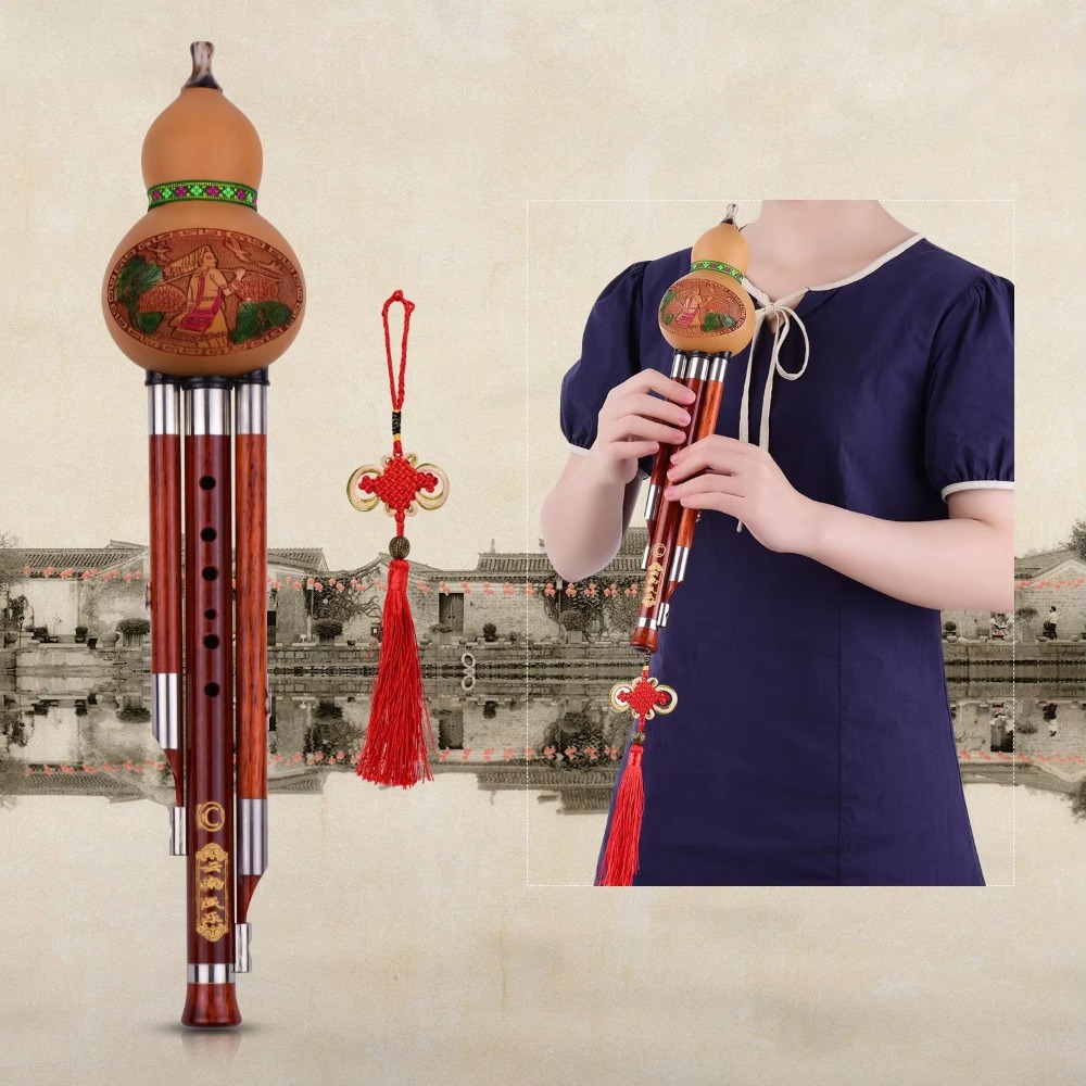 Trójtonowa fletka hulusi w str – Musical Instrument With A recenzja i cena