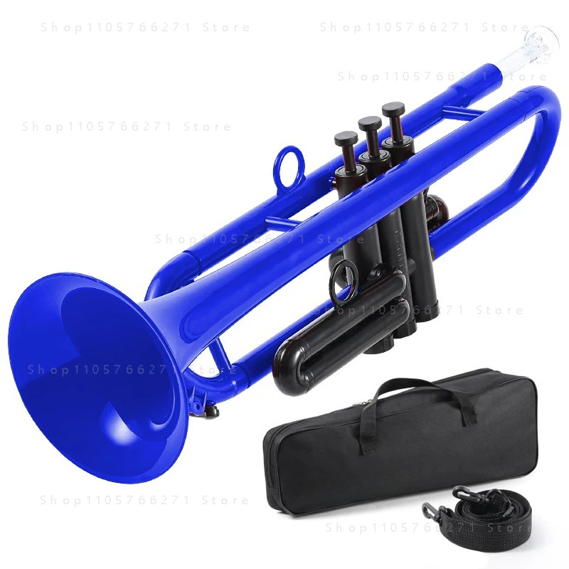 Trąbka plastikowa B-flat i C-f – Musical Instrument Band recenzja i cena