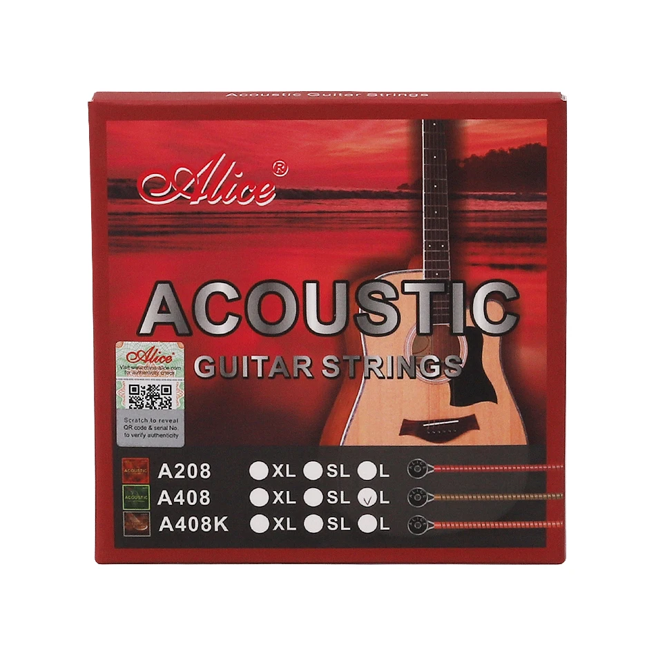 Alice A408 komplet strun do gi – Musical Instrument Set recenzja i cena
