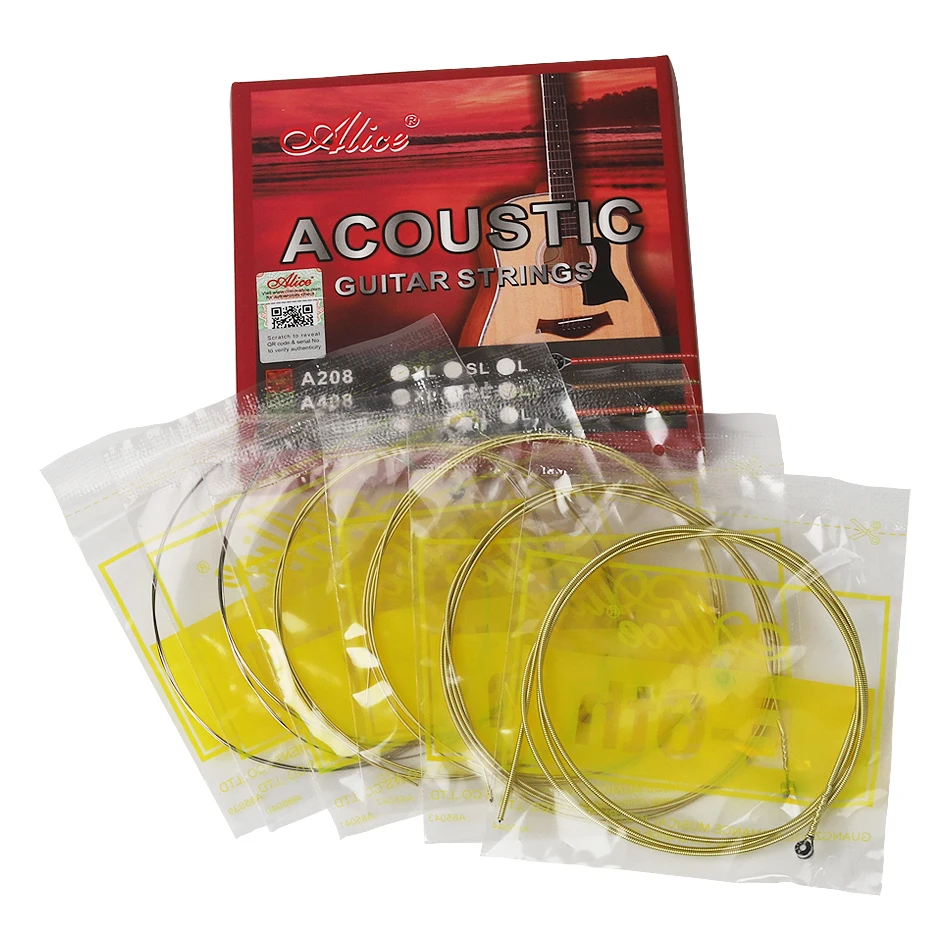 Alice A408 komplet strun do gi – Musical Instrument Set recenzja i cena