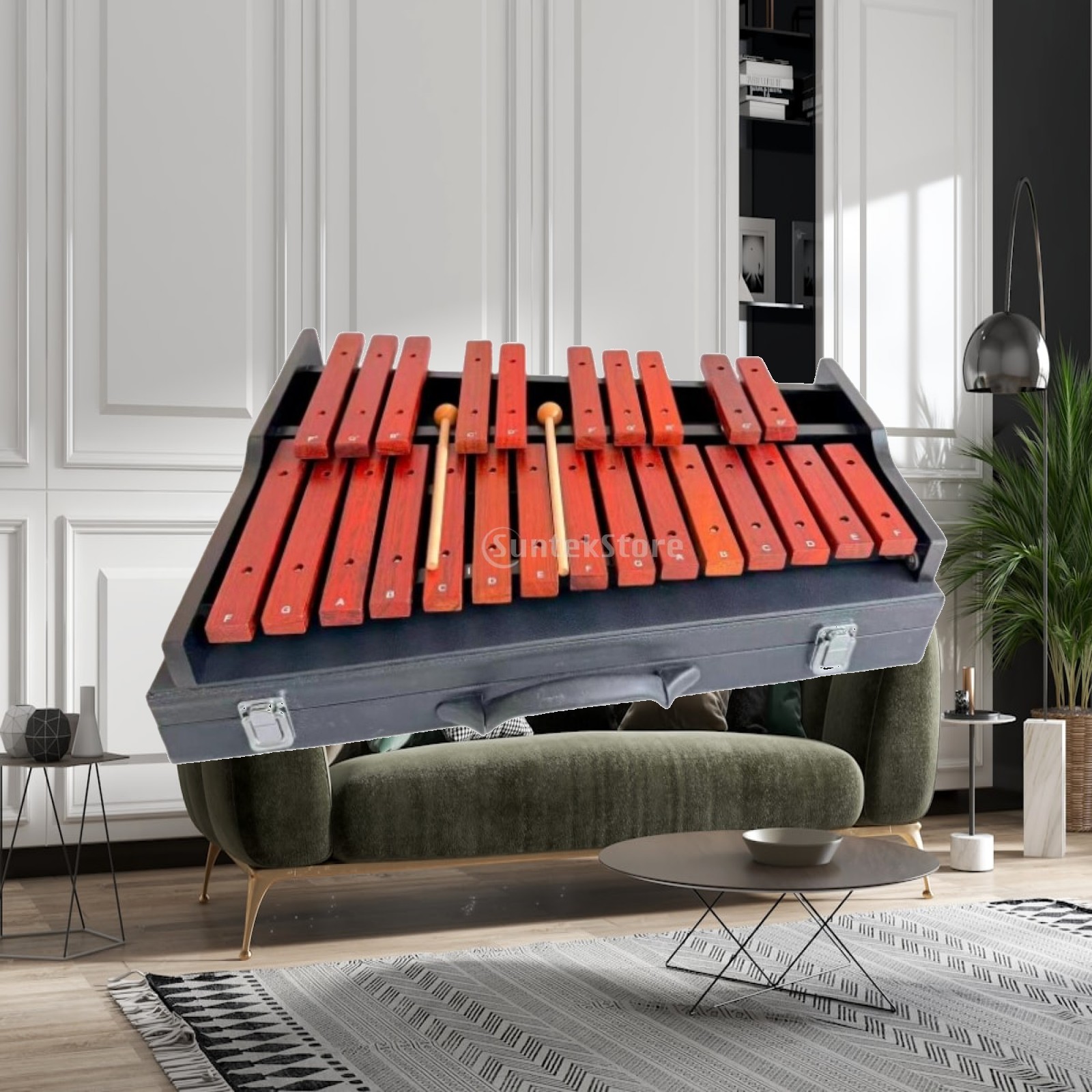 Lekki glockenspiel z drewniany – Musical Instrument Glockenspiel recenzja i cena