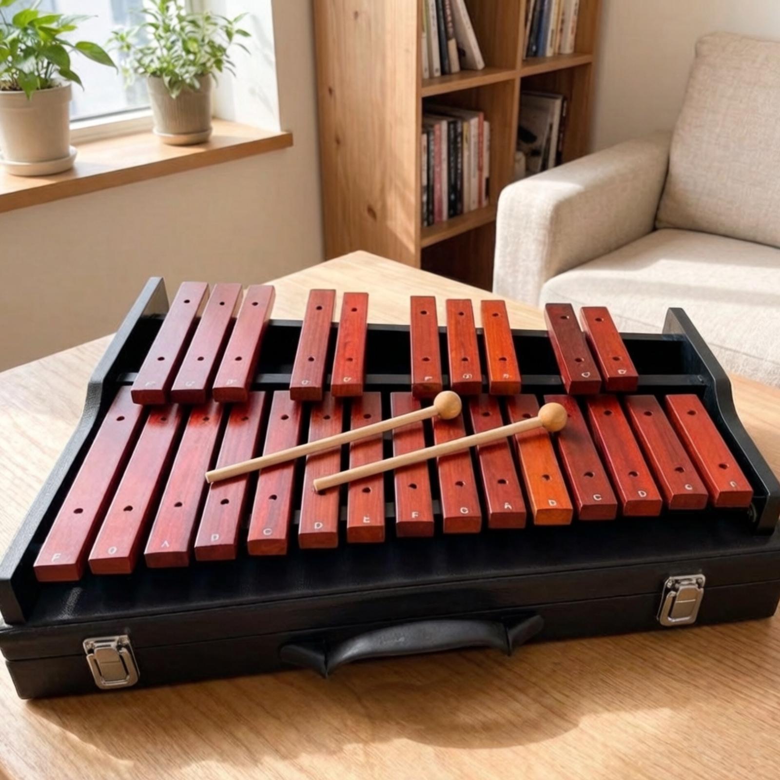 Lekki glockenspiel z drewniany – Musical Instrument Glockenspiel recenzja i cena