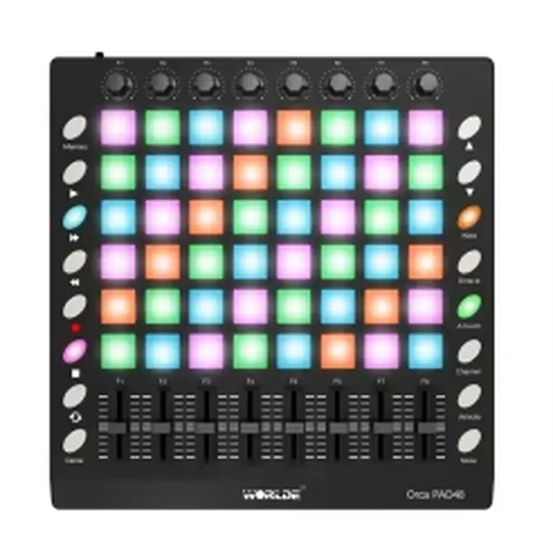 Kontrolery MIDI ORCA PAD48 PRO – Musical Instrument Synthesizer recenzja i cena